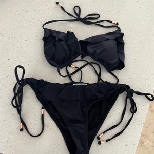 Eberjey So Solid Willow Navy bikini